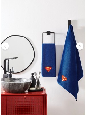 Özdilek Superman Hero Lisanslı 2'li Havlu Set