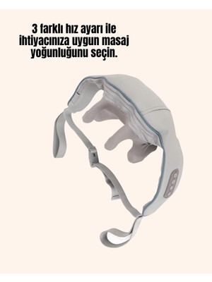 Genel Tedarik Kablosuz Boyun ve Omuz Masaj Aleti | Isıtmalı ve Yoğurmalı