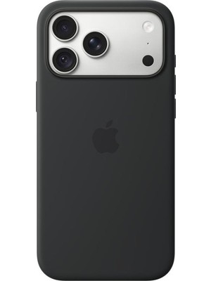 Apple iPhone 18 Pro Max Magsafe Silikon Kılıf - Siyah