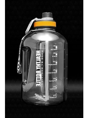 MarkEntegra 2.5 Litrelik Motivasyonel Su Matarası, Bpa Içermez