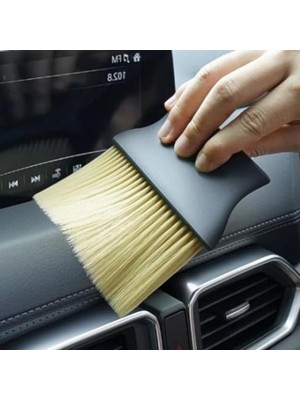 MarkEntegra Ergonomik Saplı Detaylı Temizlik Fırçası - Yumuşak Kıllı