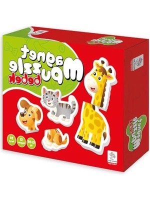MarkEntegra Yükselen Zeka Magnet Puzzle, 12-36 Ay Arası Çocuklar Için