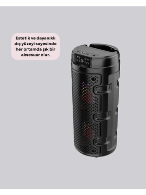 Eco Lounge Uzun Pil Ömrü Sunan Kablosuz Bluetooth Hoparlör
