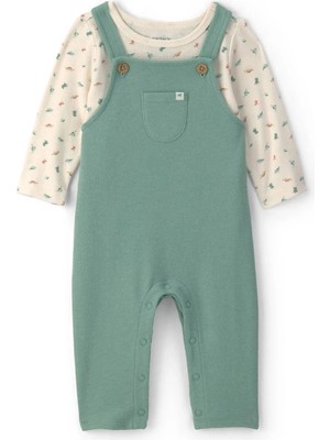 Layette Erkek Bebek Salopet Set CTR-1V410510