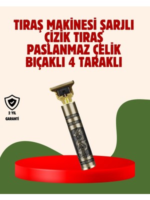 Genel Tedarik USB Şarjlı Kablosuz Saç Kesme Cihazı