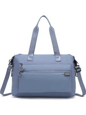 Smart Bags Hafif Kumaş Günübirlik Seyahat Çantası Veya Xl Kadın Omuz Çantası Mavi