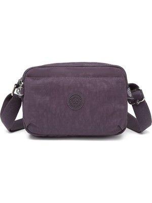 Smart Bags Günlük Küçük Boy Su Geçirmez Hafif Krınkıl Kumaş Kadın Omuz Çantası Mürdüm