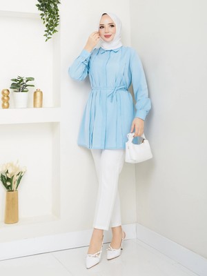 Asya Tunik Bebe Mavisi
