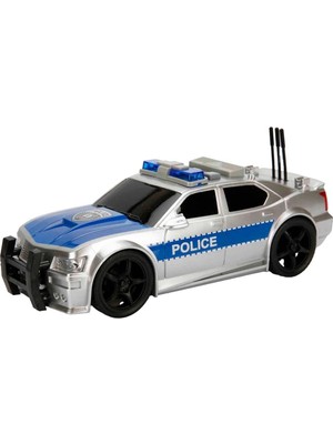 Genel Tedarik 1:20 Eco Lounge Sesli ve Işıklı Polis Arabası 19 cm