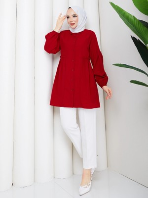 Esila Tunik Kırmızı