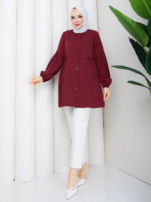 Esila Tunik Bordo