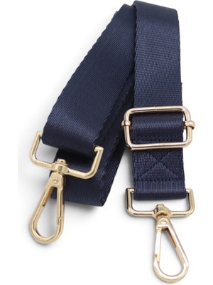 Anatolia Craft 3 cm Polyester Lacivert Ayarlanabilir Çanta Askısı, Omuz Askısı, Çanta Sapı,çanta Kayışı Çanta Aksesuarı, Telefon Askısı 3cm En 120 cm Uzunluk