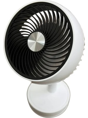 Kahveci Elektronik Store Sessiz Çalışan Şarjlı Mini Fan Masa ve Araç Kullanımına Uygun