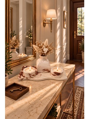 AkanArt Studio  Samira 4’lü Dekoratif Set