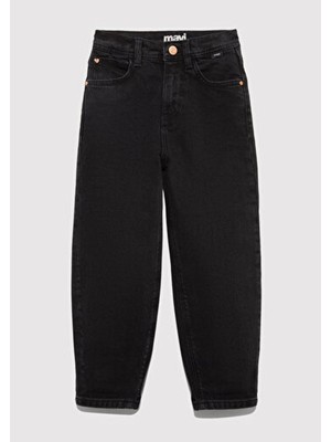 Mavi Lol Smoke Siyah Kız Çocuk Jean Pantolon M7010037-90882