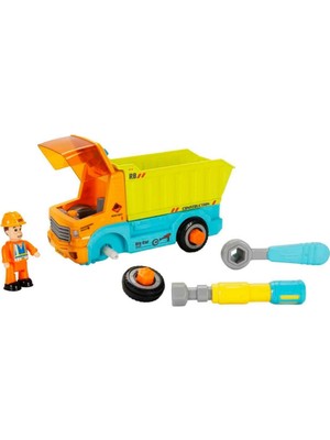 NW NessiWorld Sesli ve Işıklı Figürlü Sök Tak Mini Kamyon Seti