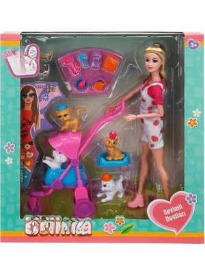 NW NessiWorld Annesi ve Sevimli Dostlar Manken Bebek