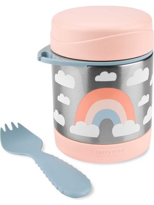 NW NessiWorld Zoo Paslanmaz Çelik Termos 325 ml Gökkuşağı