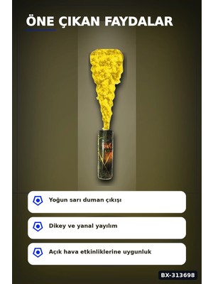 Eco Lounge Sarı 1 Adet Çıkaran Parti Organizasyon Malzemesi BX-313698