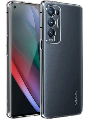 Northcity Ally Oppo Find X3 Neo Kılıf Kamera Korumalı Ultra Ince Şeffaf Silikon Kılıf