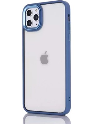 Northcity Ally iPhone 13 Pro 6.1inç Kılıf Parlak Renkli Çerçeveli Ultra Lüx Tpu Silikon Kılıf