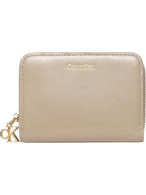 Mey İthalat Ck Medium Flap Zip Around Vfu - Desert Taupe One Size, Vfu - Çöl Taupe, Standart Beden, Sokak Giyimi