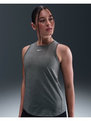 Nike One Classic IB9385-084 Dri-Fıt Askılı Kadın Atleti - Gri