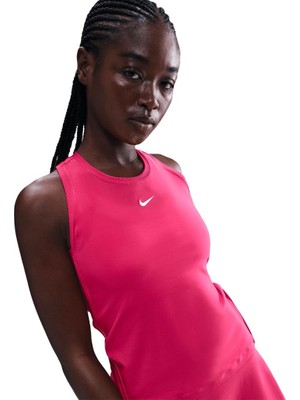 Nike One Classic IB9385-666 Dri-Fıt Askılı Kadın Atleti - Pembe