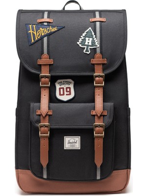 Herschel Little America | Su Itici Kumaş Sırt Çantası, 16" Laptop Uyumlu, 30 L
