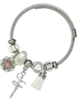 Girardi Taşlı Balerin Charm Bileklik GRDB33129-1