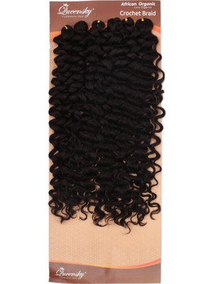 Kahveci Elektronik Store Queensky Afro Dalgası Saç - 75CM - 240GR - Koyu Kahve