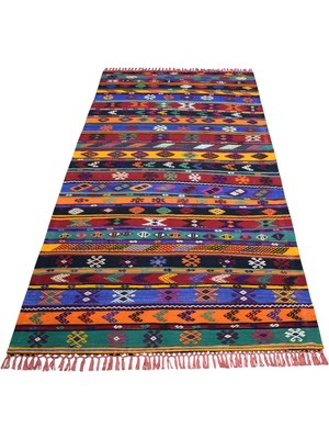 Zehra Abla Halı Yeni El Dokuma Şaheser Zara Sivas Yün Kilim 7468