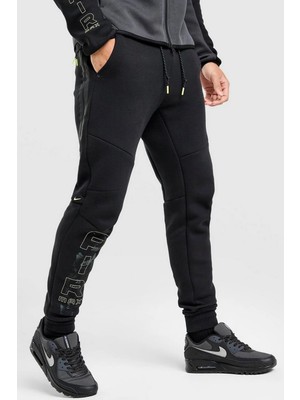 Nike Tech Fleece Slim Fit Men’s Track Jogger Pants Erkek Dar Kesim Eşofman Altı Siyah