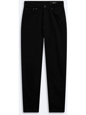 LTB Elvıra Mom Yüksek Bel Siyah Jean Pantolon