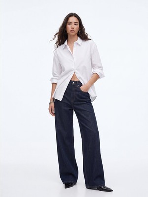 LTB Regular Fit Basic Uzun Kollu Beyaz Gömlek