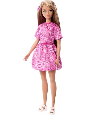 TeknoKapsül Barbie Style™ Bebek-Pembe Elbise