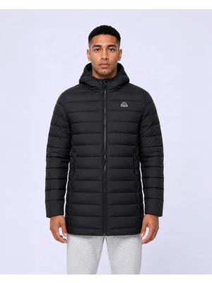 Kappa Logo Rinas Long Erkek Siyah Regular Mont