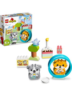 LEGO DUPLO® Sesli İlk Yavru Köpeğim ve Yavru Kedim 10977 18 Ay ve Üzeri Çocuklar İçin 22 Parça Hediyelik Eğitici Set