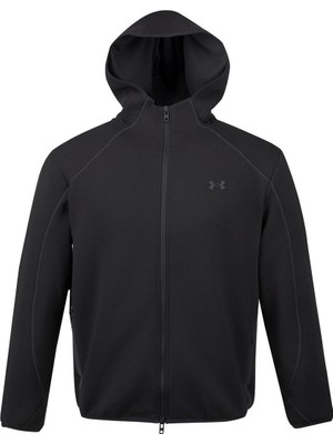 Under Armour Unstoppable Fleece Erkek Siyah Kapüşonlu Ceket