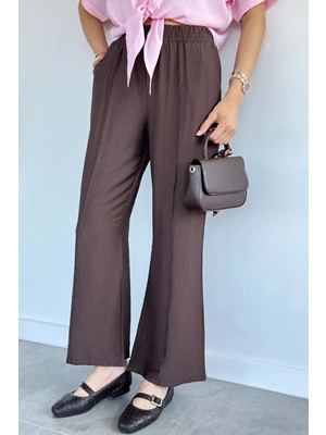 Gülseli Çimalı Bol Paça Pantolon P-00022290