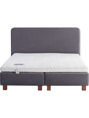 İşbir Yatak Işbir Viscoped Viskoelastik Akıllı Yatak Pedi 90 x 190 cm Yaysız 7 cm Yükseklikle Konfor Sunar