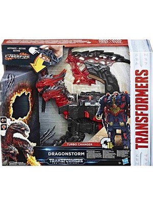 Transformers 5 Turbo Changers Dragonstorm Mega Figür C0934 Ses ve Işık Efektli Oyuncak