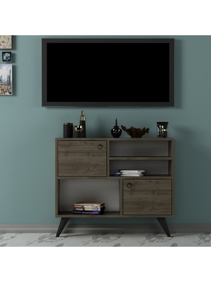 Mert Sert Mobilya Care 90 cm Modern Tasarımlı Suntalam TV Sehpası