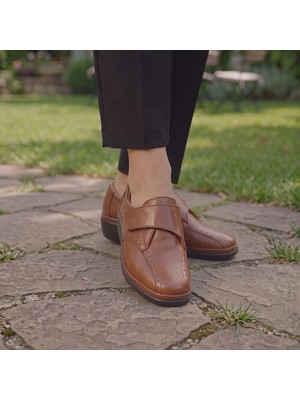 Dr.soft Kadın  Anatomik Ortopedik Konfor Ayakkabısı 102 - Koyu Taba