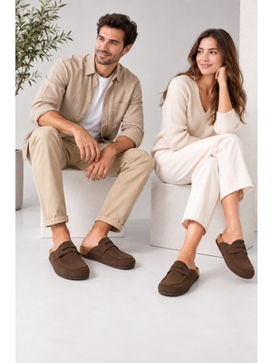 Roy Jones Martin Sabo Unisex Rahat 4 Mevsim Ev - Outdoor Kullanımına Uygun Erkek Kadın Terlik - 7006