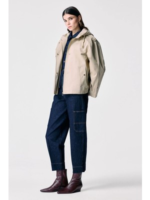 adL Kargo Cepli Denim Pantolon Lacivert 15347458000