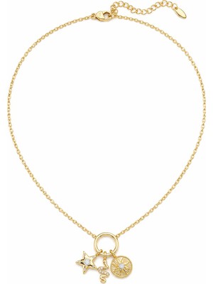 Merano Design Charm Gold Kolye