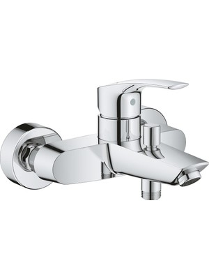 Grohe Eurosmart Tek Kumandalı Banyo Bataryası Krom Malzemeden Aç - Kapa Özelliği ile 33300003