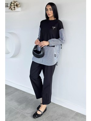 Gülseli Kadın Desenli Ikili Takım P-00021718
