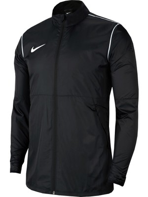 Nike Park Çocuk Yağmurluk BV6904-010 Erkek Çocuk İçin Siyah Desenli Rahat Kesim Sezonluk Ürün